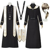Amazon.co.jp: [青空COS]コスプレ衣装 叶 かなえ Kanae 神父 十字架